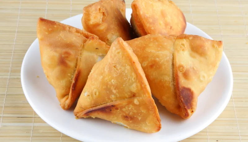 Samoussa poulet curry
