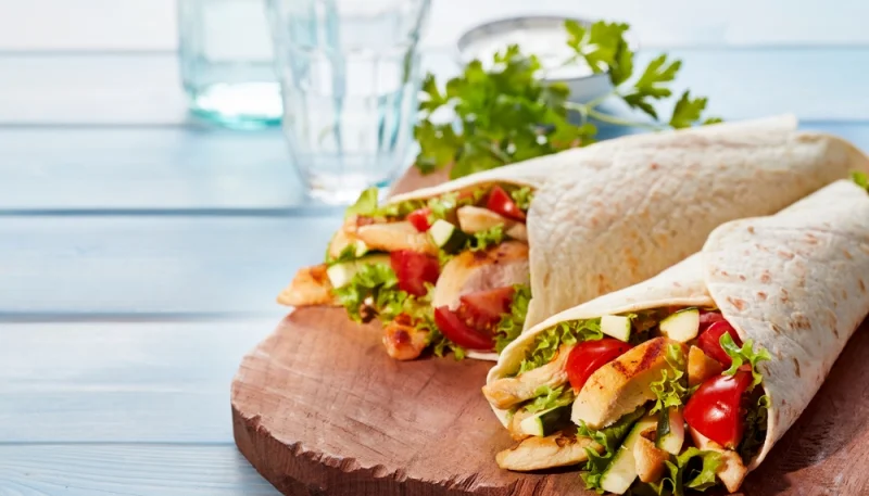 Wrap au poulet