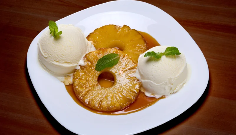 Ananas rôti