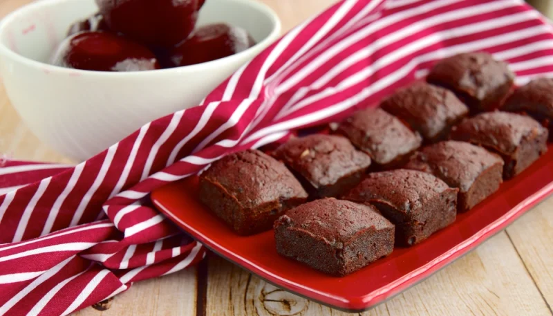 Brownies à la betterave