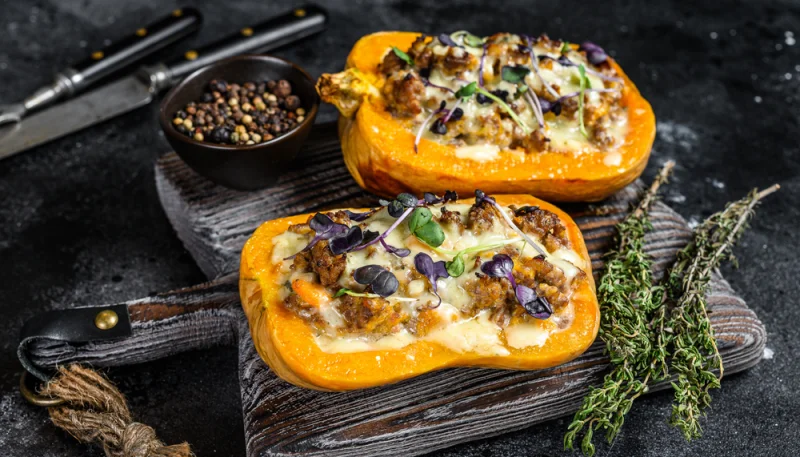 Courge farcie