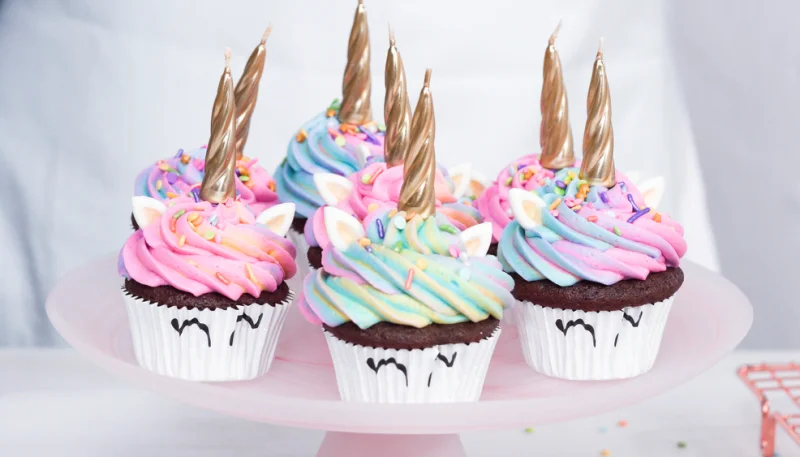 Cupcakes licorne
