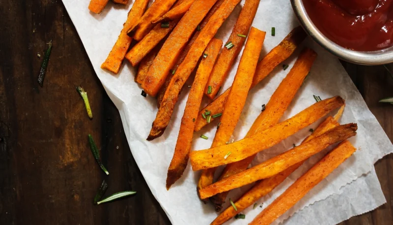 Frites de citrouille