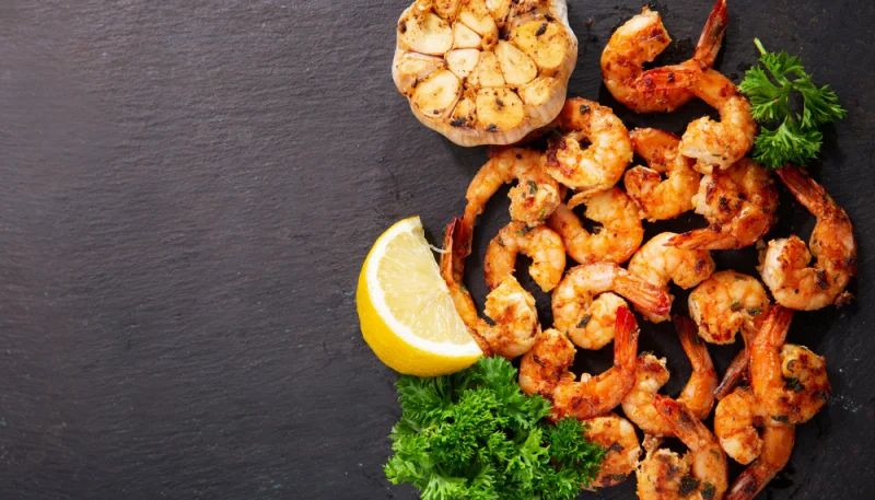 Gambas marinées