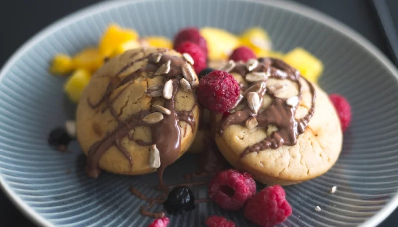 Muffin cœur nutella