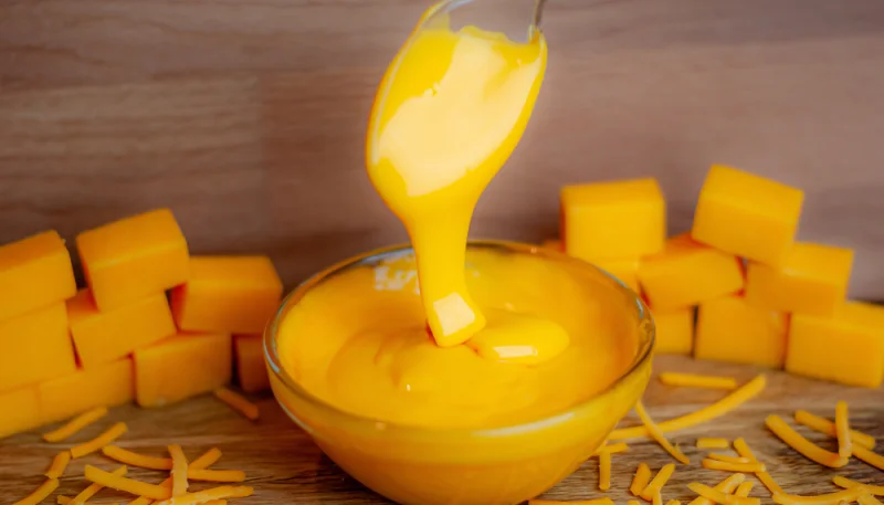 Sauce cheddar maison