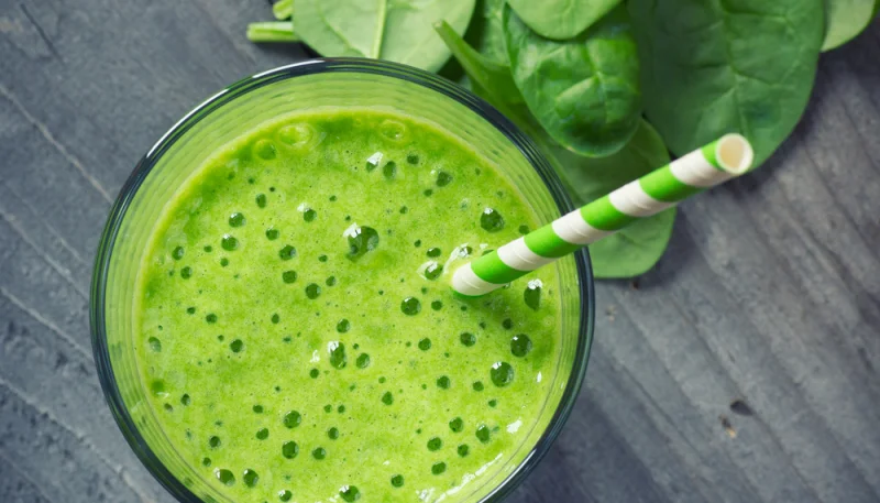 Smoothie aux épinards