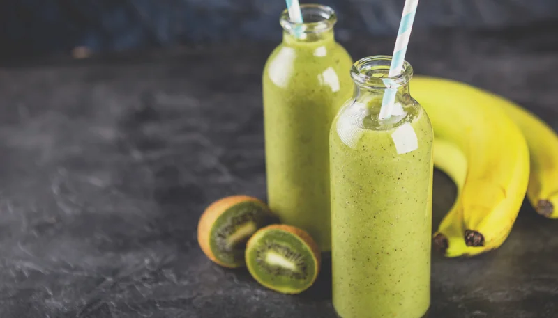 Smoothie banane kiwi