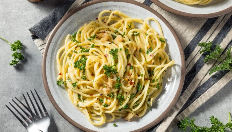 Spaghetti à la milanese