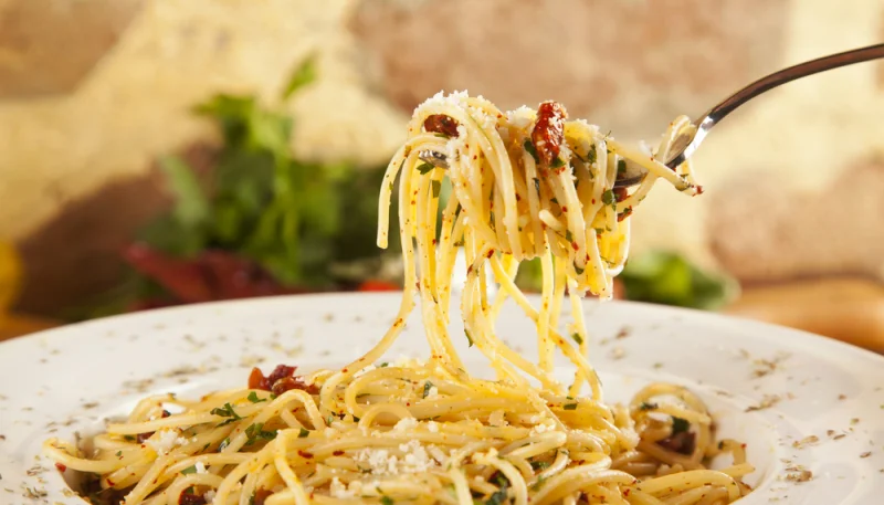 Spaghetti aglio e olio