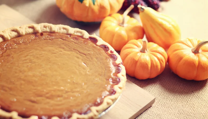 Tarte au potiron sucrée