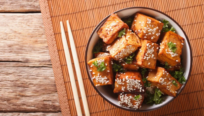 Tofu frit