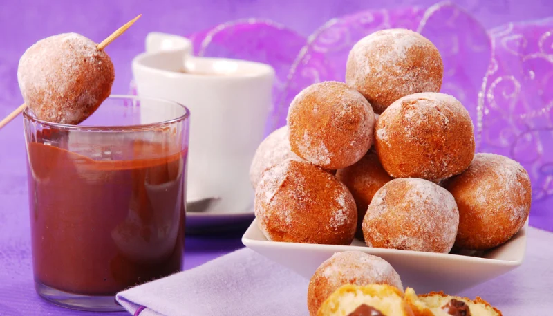 Beignet au nutella