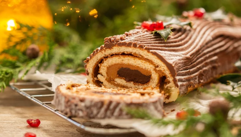 Bûche aux marrons