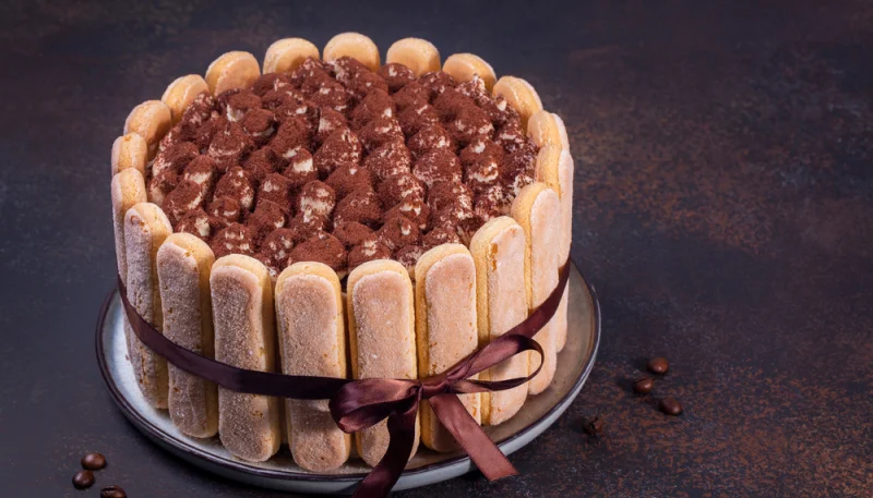 Charlotte à la crème de marrons