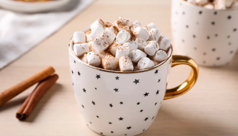 Chocolat chaud à la guimauve