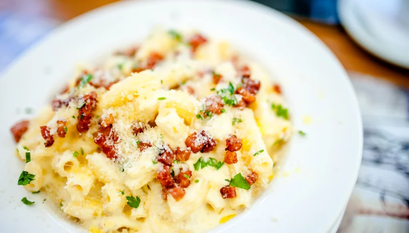 Coquillettes façon carbonara