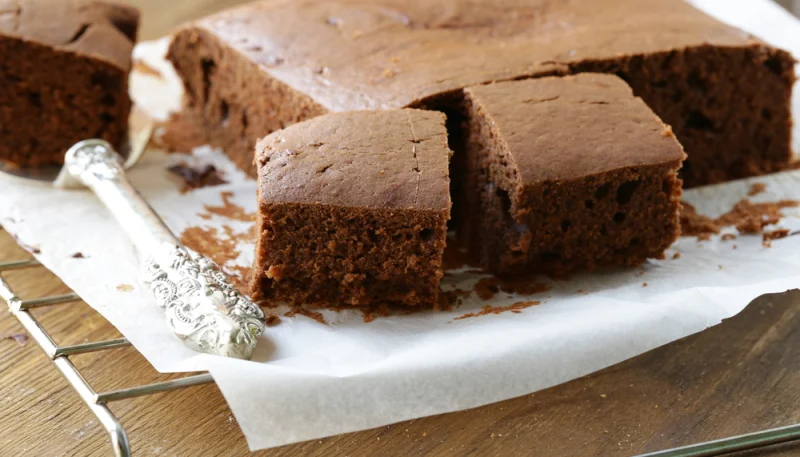 Gâteau au chocolat et crème de marrons