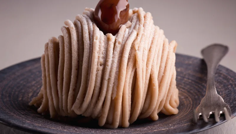Mont-blanc aux marrons