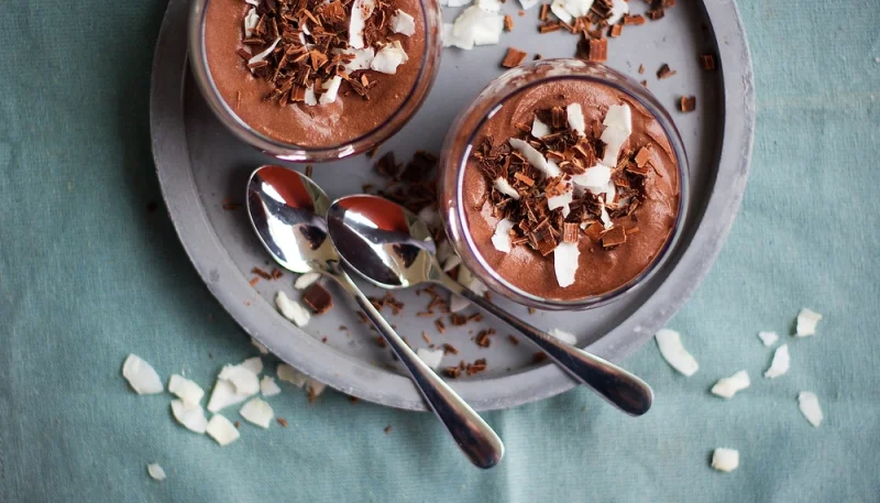 Mousse au chocolat au tofu soyeux