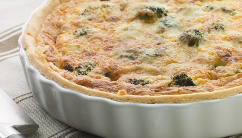 Quiche au roquefort