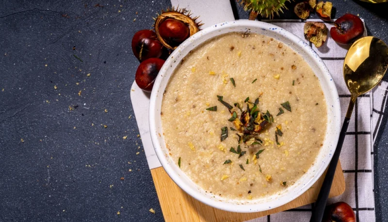 Soupe aux marrons
