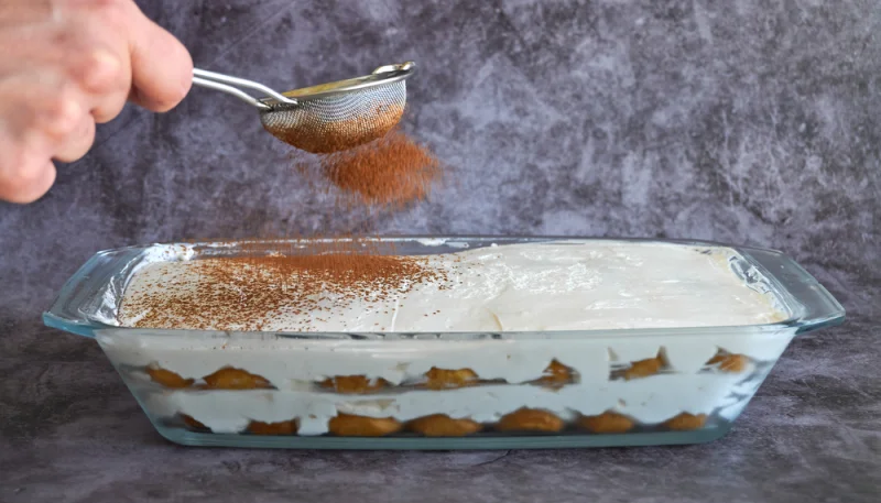 Tiramisu aux spéculoos sans café