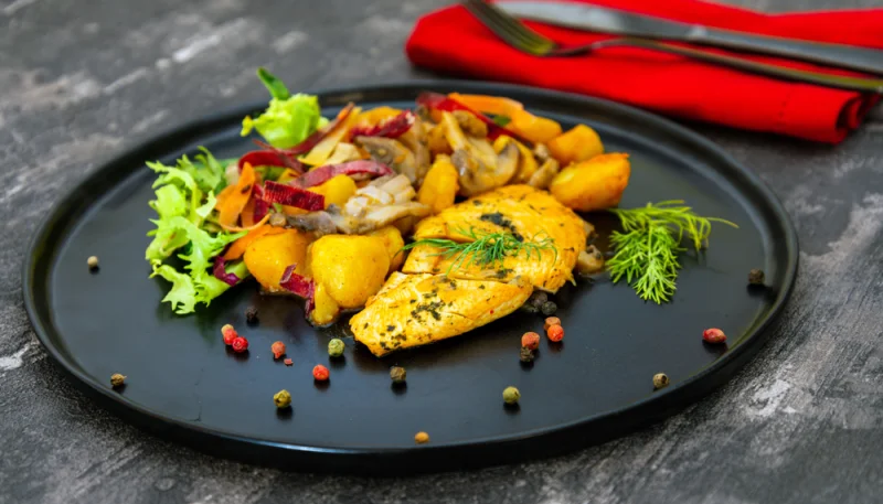 Aiguillettes de poulet au citron