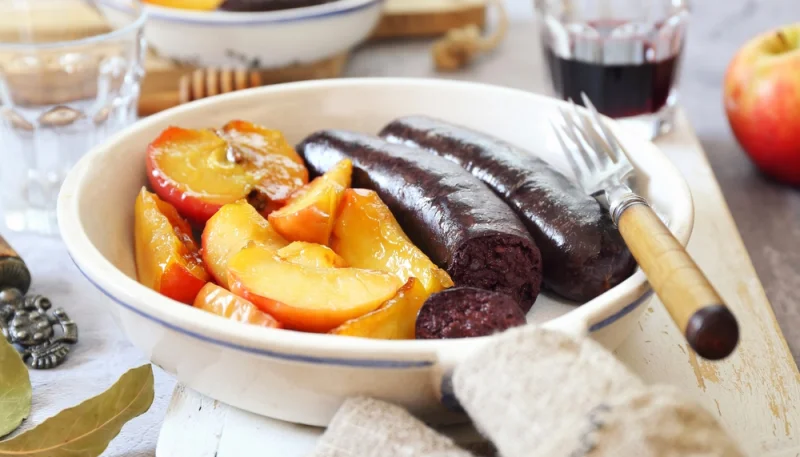Boudin noir aux pommes