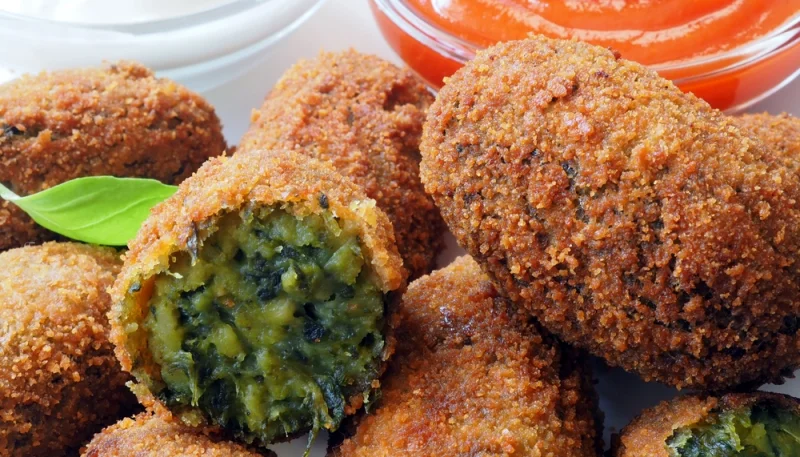 Croquettes d'épinards