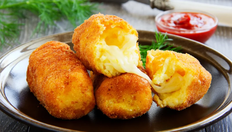 Croquettes de polenta au fromage