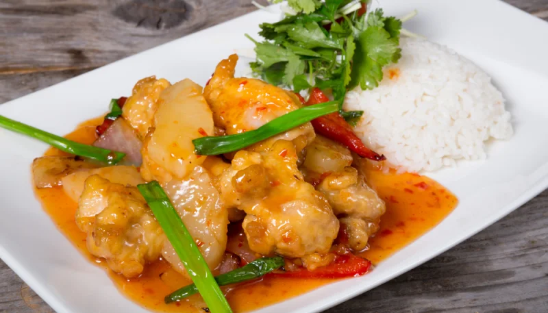 Escalopes de poulet à l'ananas