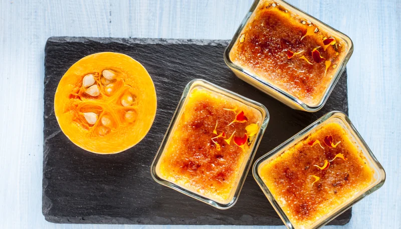 Flan de potimarron au curry