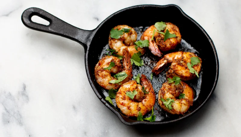 Gambas poêlées