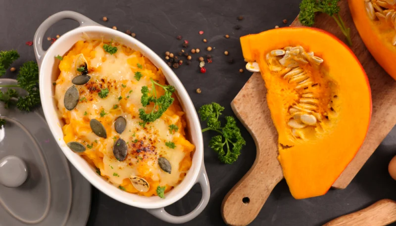 Gratin de potiron au Cookeo