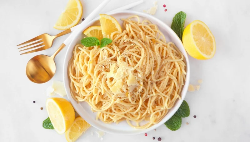 Pâtes au citron
