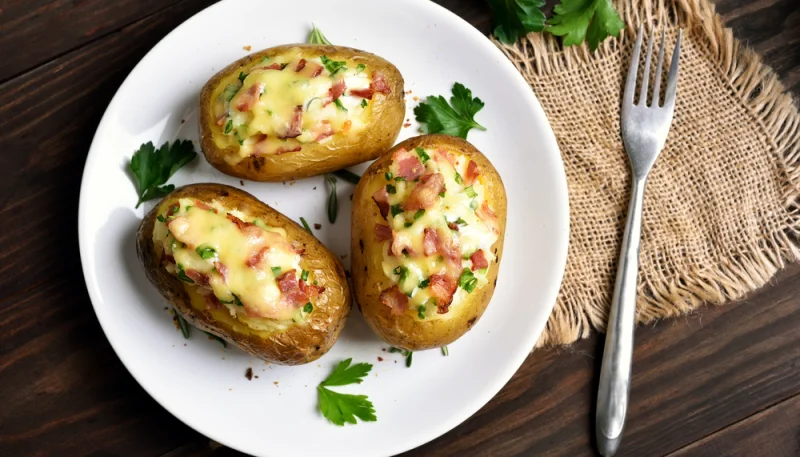 Pomme de terre à la cancoillotte