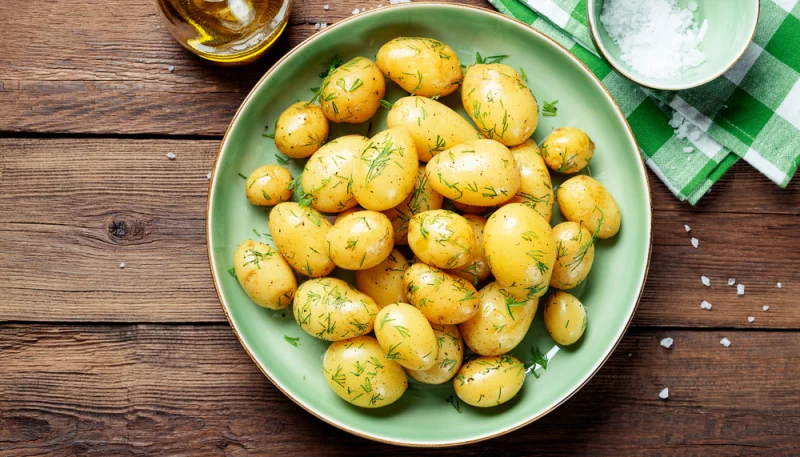 Pommes de terre vapeur au Cookeo