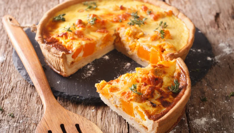 Quiche au potiron