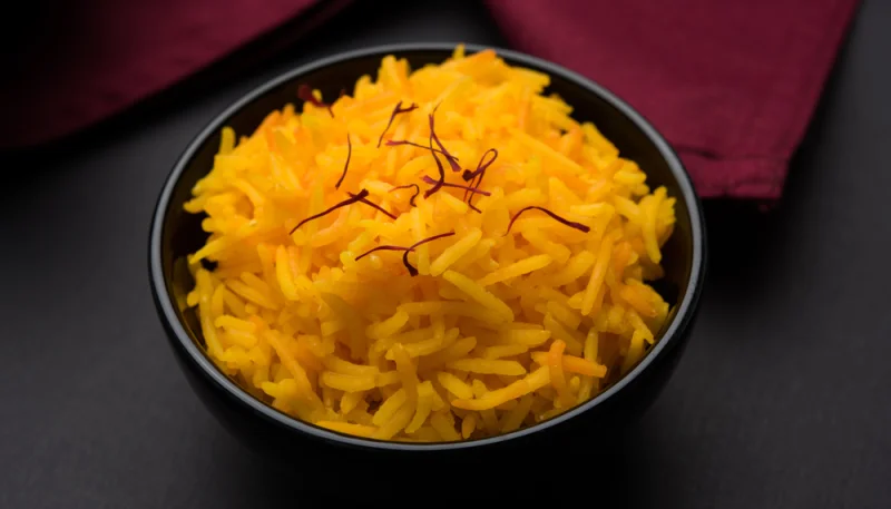 Riz au safran