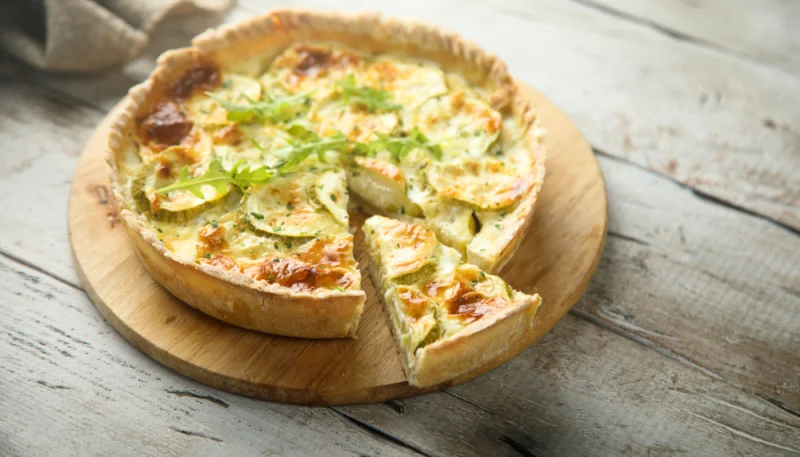 Tarte aux navets et au chèvre