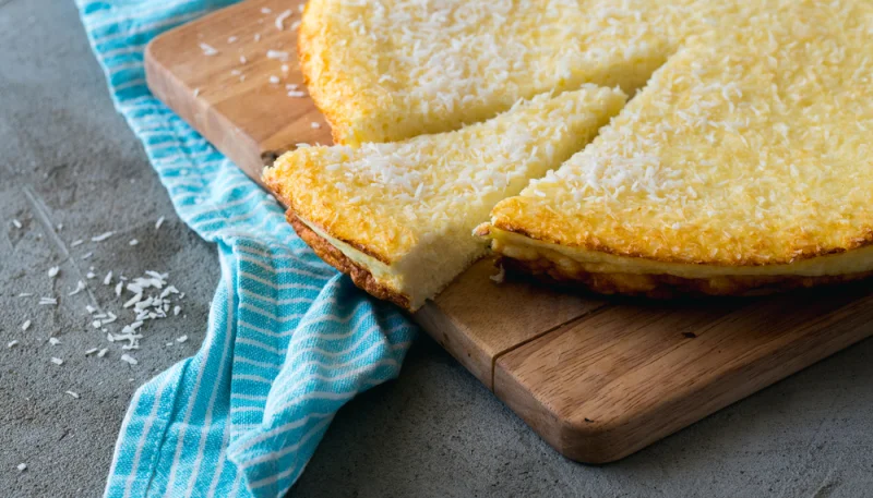 Tarte express à la noix de coco