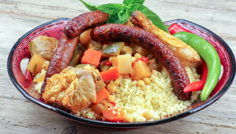 Couscous royal marocain