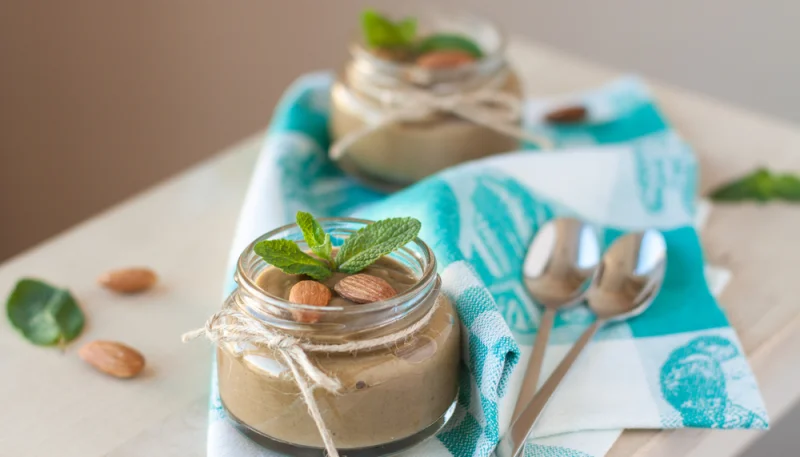 Crème dessert au lait d'amande