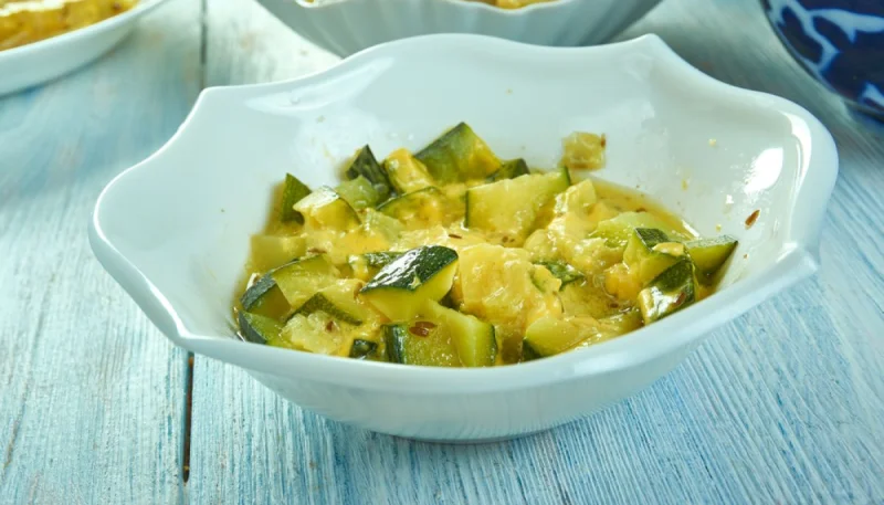 Curry de poireaux et pommes de terre