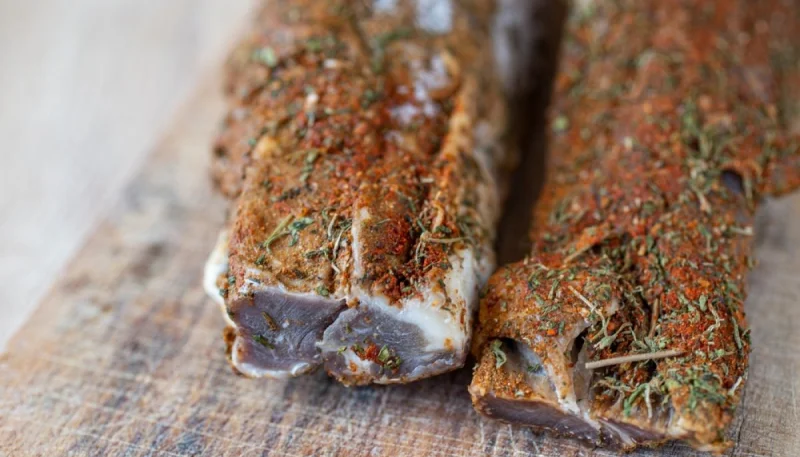 Filet mignon séché au piment d'Espelette