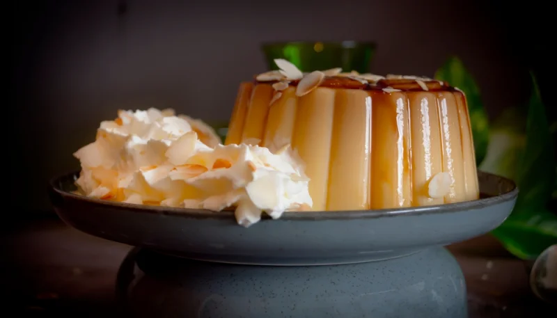 Flan aux amandes