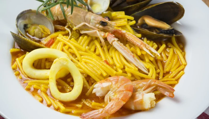 Linguine aux fruits de mer