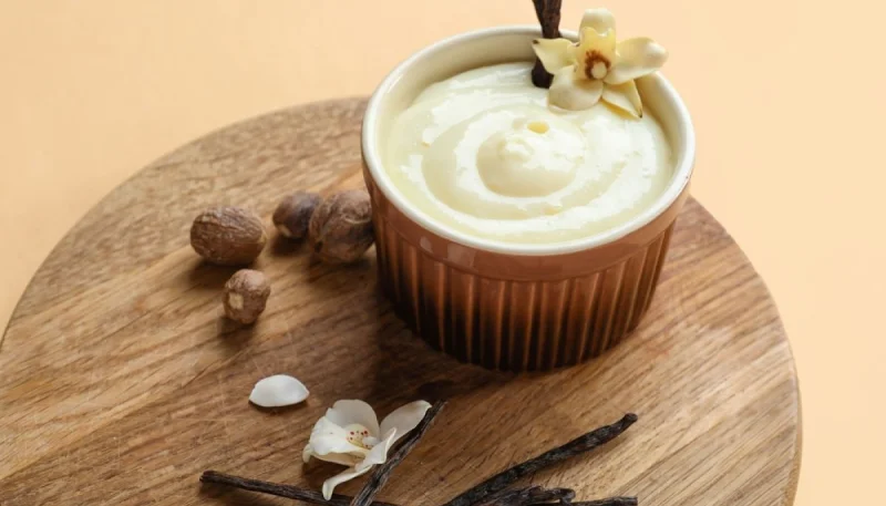 Mousse à la vanille