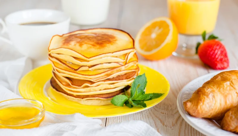 Pancakes à l'orange